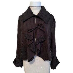 Vintage Eva Tralala Paris Lagenlook Jacket Large